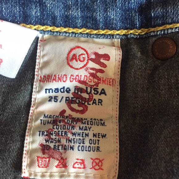 AG the Angel jeans size 25 petite inseam length - Picture 12 of 15